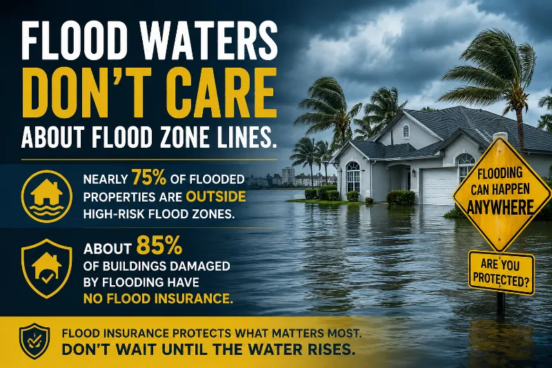 Flood Insurance in South Florida: Why You May Need Coverage Even Outside a High-Risk Flood Zone